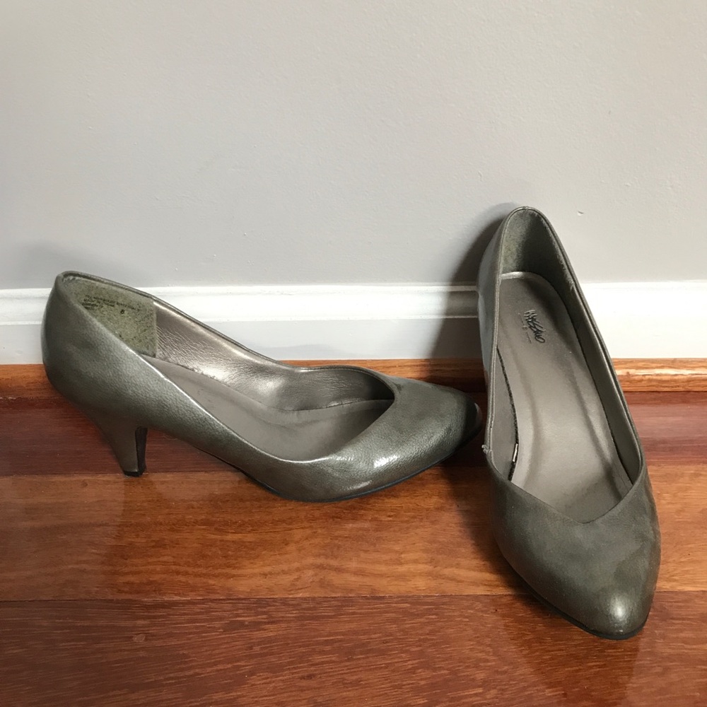 Silver heels